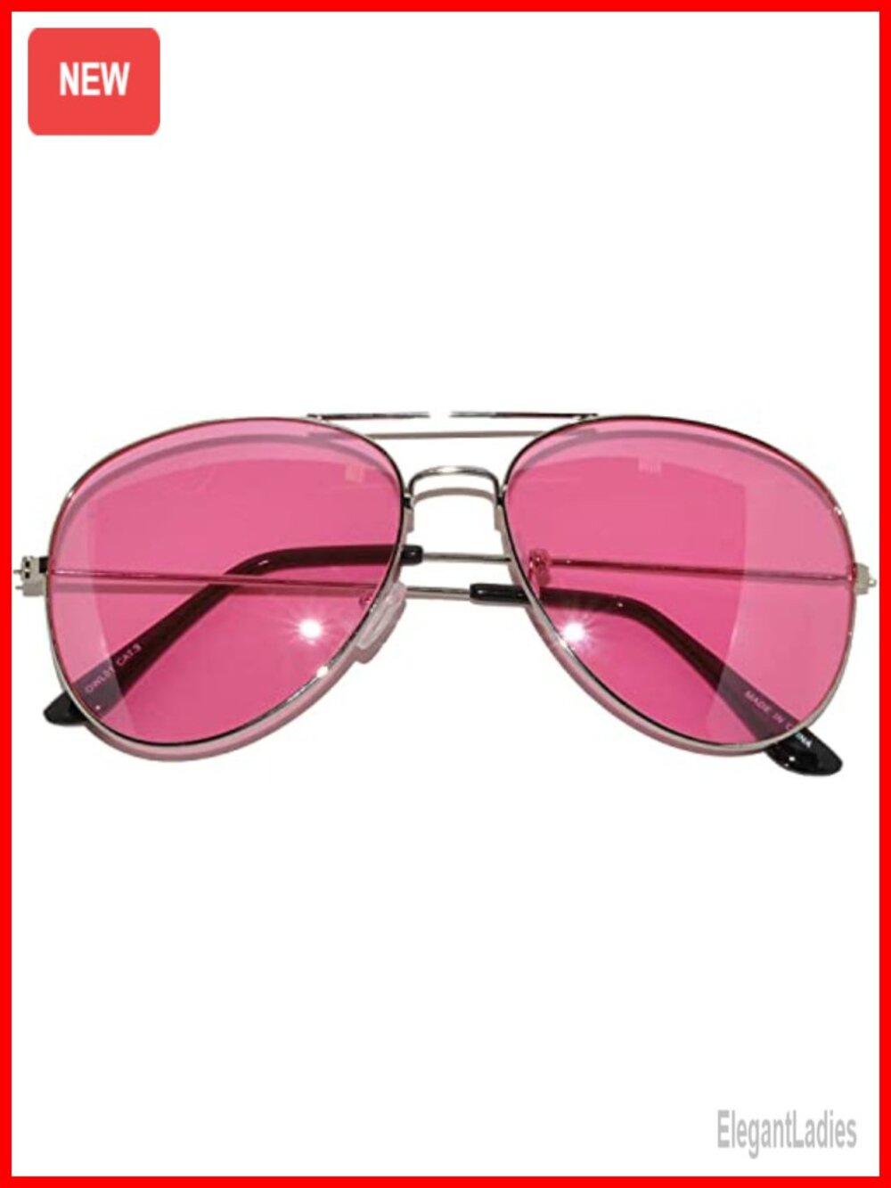 Aviator Pilot Sunglasses for Women and Men Metal Frame